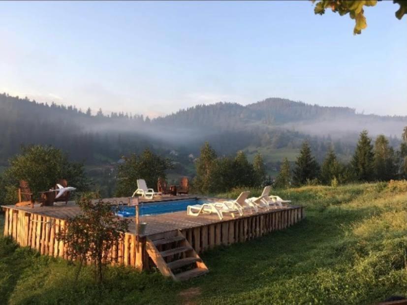 Котедж з неймовірними краєвидами Славское Экстерьер фото